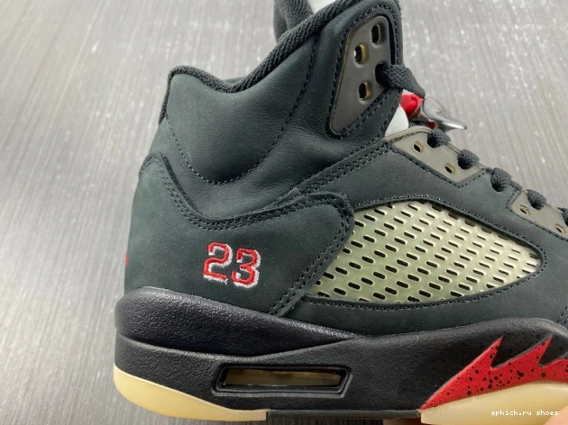 Rep Noir Air Jordan Off 5 DR0092-001 Gore-Tex 0823
